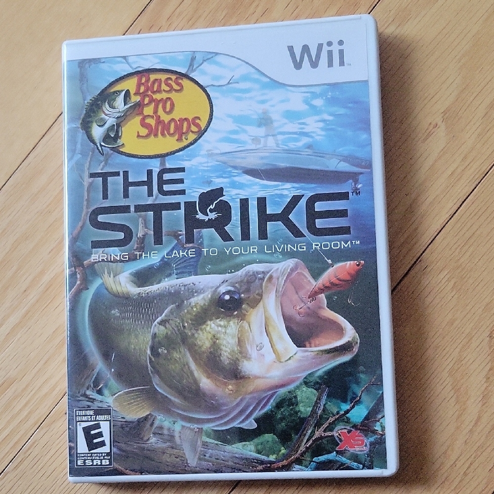 Bass Pro Shops The Strike for Wii - Blue and White